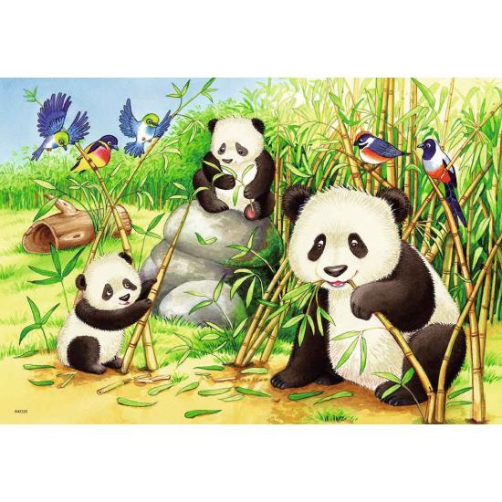 Ravensburger Puzzle Doux koalas et pandas 2x24 pièces