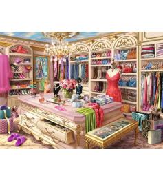 Puzzle Ravensburger Le Dressing Convoité 1000 pièces