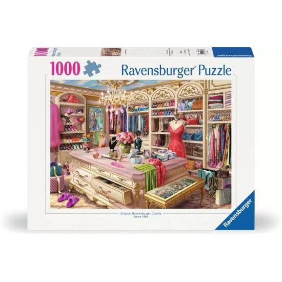 Puzzle Ravensburger Le Dressing Convoité 1000 pièces