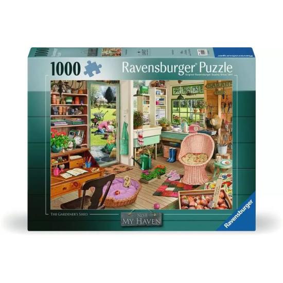 Puzzle Ravensburger L'Abri De Jardin 1000 pièces