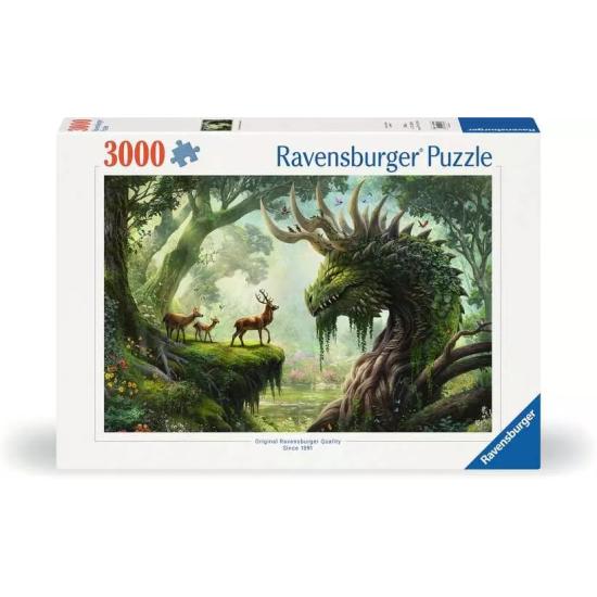 Puzzle Ravensburger Le Dragon de la Forêt se Réveille 3000 pièce