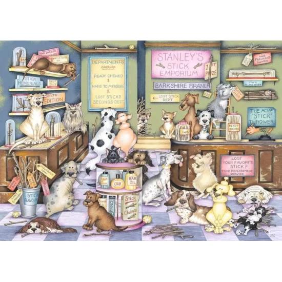 Puzzle Ravensburger Empório De Bastões Do Stanley 1000 pièces