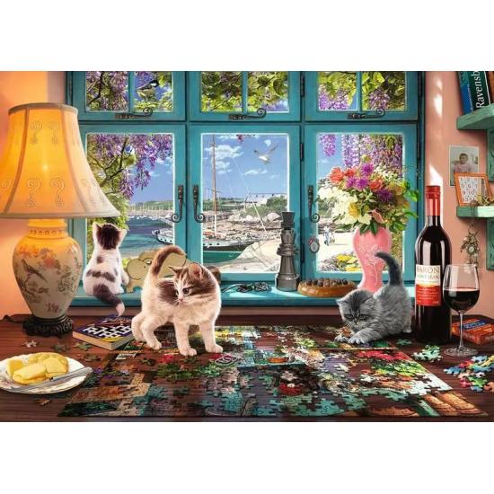 Puzzle Ravensburger Le Bureau Du Casse-Tête 1000 pièces