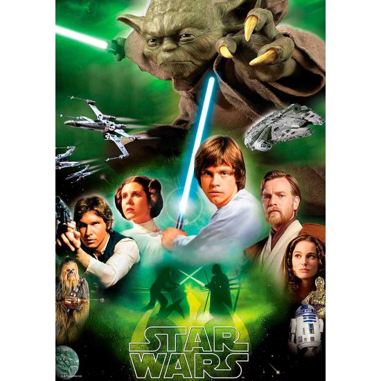 Puzzle Ravensburger The Light Side, Star Wars 1000 pièces