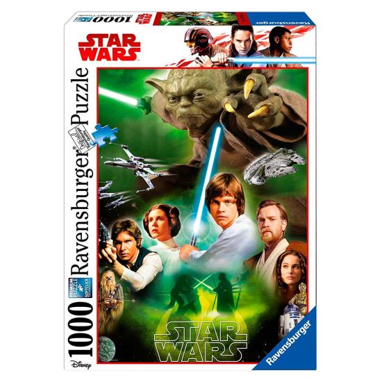 Puzzle Ravensburger The Light Side, Star Wars 1000 pièces
