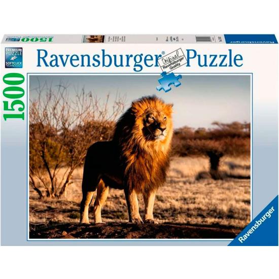 Ravensburger Puzzle Le Lion le Roi des Animaux 1500 pièces