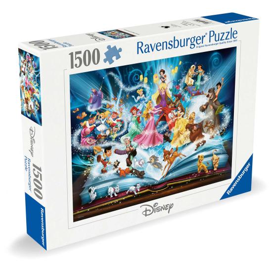 Puzzle Ravensburger Le livre de contes magiques de Disney 1500 p