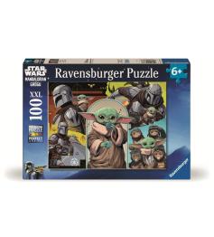 Puzzle Ravensburger Le Mandalorien Et Grogu XXL 100 pièces