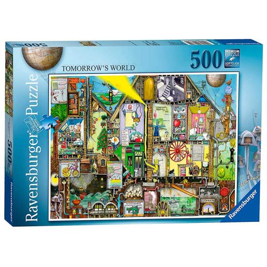 Ravensburger Puzzle Le Monde Futur 500 pièces