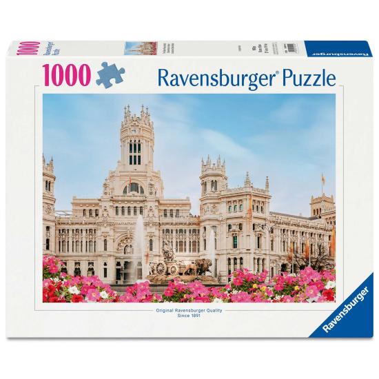 Puzzle Ravensburger Le Palais De Cibèles, Madrid 1000 pièces