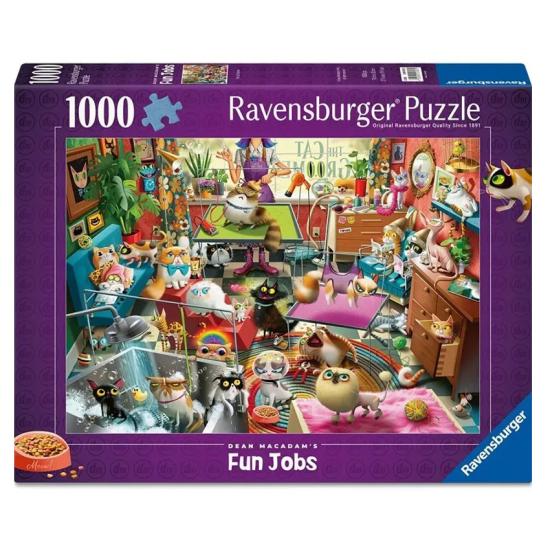 Puzzle Ravensburger Le Toiletteur Pour Chats 1000 pièces