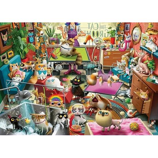 Puzzle Ravensburger Le Toiletteur Pour Chats 1000 pièces