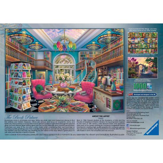 Ravensburger Puzzle Le Royaume du Livre 1000 pièces