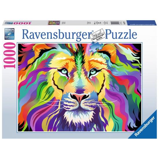Puzzle Ravensburger Le roi des couleurs 1000 pièces