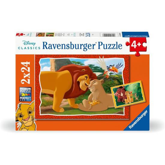 Puzzle Ravensburger Le Roi Lion 2x24 pièces Puzzle Ravensburger Le Roi Lion 2x24 pièces