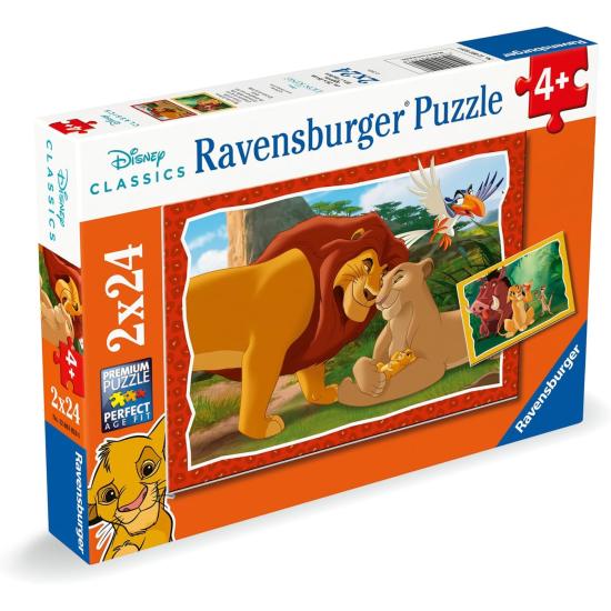 Puzzle Ravensburger Le Roi Lion 2x24 pièces Puzzle Ravensburger Le Roi Lion 2x24 pièces