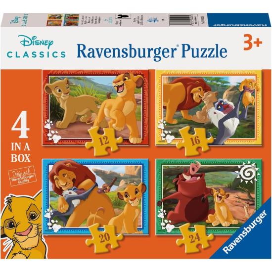Puzzle Ravensburger The Lion King progressif 12+16+20+24 pcs