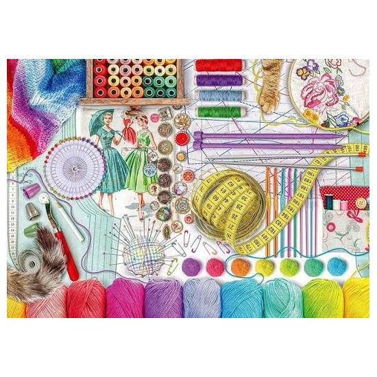 Puzzle Ravensburger L'Atelier De Couture XXL 500 pièces