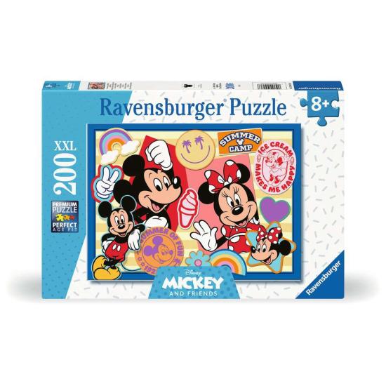 Puzzle Ravensburger En Route avec Mickey en Minnie XXL 200 pièce