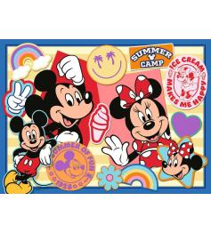 Puzzle Ravensburger En Route avec Mickey en Minnie XXL 200 pièce
