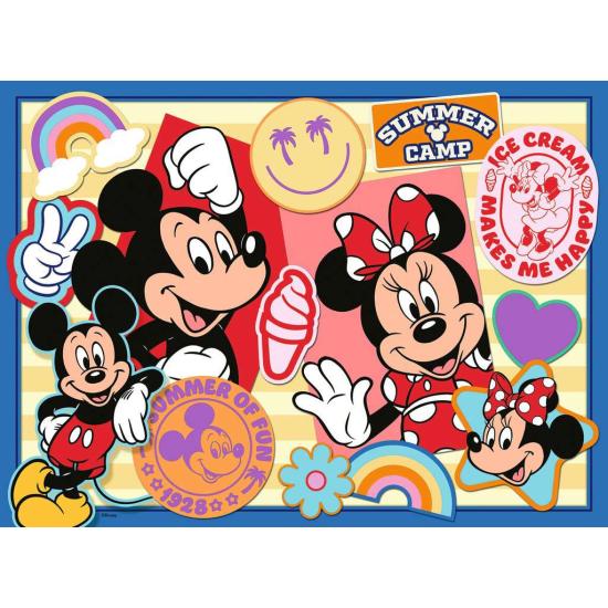 Puzzle Ravensburger En Route avec Mickey en Minnie XXL 200 pièce