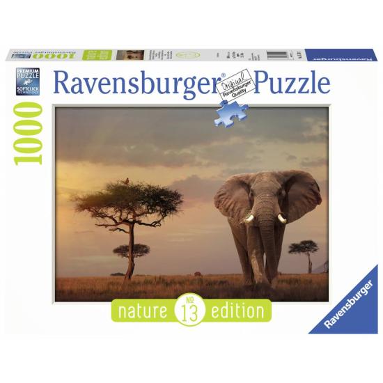 Ravensburger Éléphant du Masai Mara Puzzle 1000 pièces