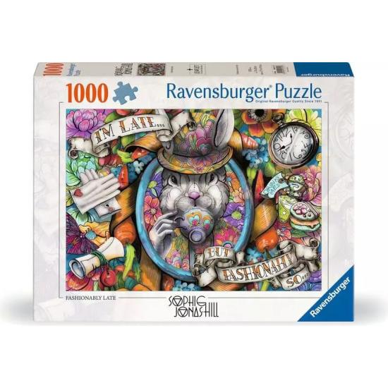 Puzzle Ravensburger À La Mode En Retard 1000 pièces