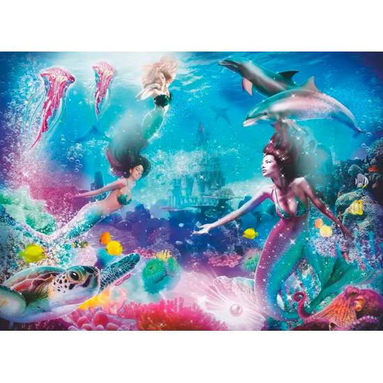 Puzzle Ravensburger Au Royaume des Sirènes XXL 300 Pzs