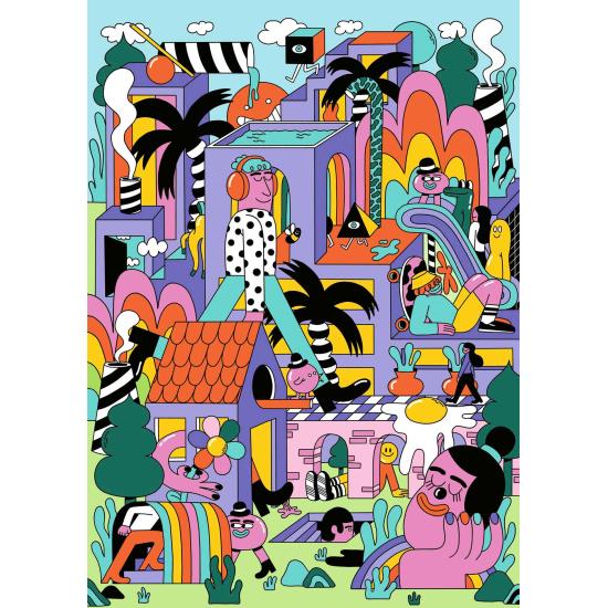 Puzzle Ravensburger Rêverie 1000 pièces