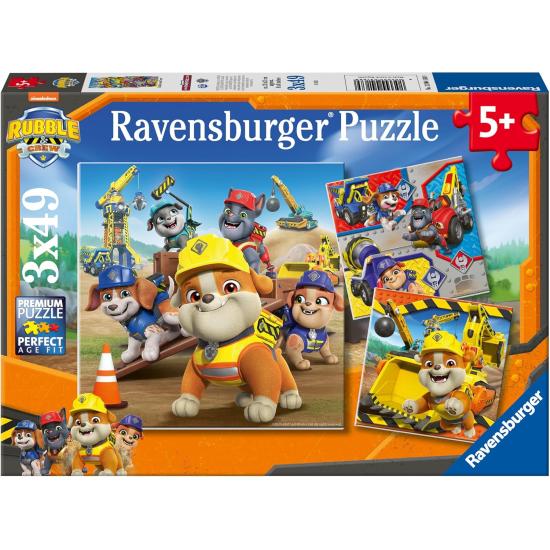 Puzzle Ravensburger Rubble Crew 3x49 pièces