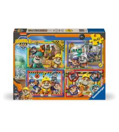 Puzzle Ravensburger Rubble Crew 4x42 pièces