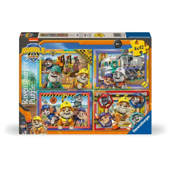 Puzzle Ravensburger Rubble Crew 4x42 pièces