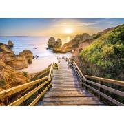 Puzzle Ravensburger Escalier Menant À La Plage De Camilo, Algarv