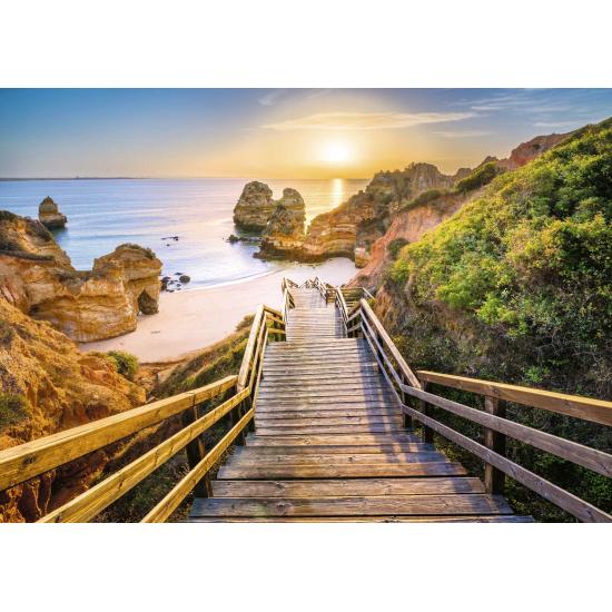 Puzzle Ravensburger Escalier Menant À La Plage De Camilo, Algarv
