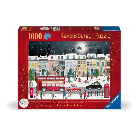 Puzzle Ravensburger L'esprit de Noël à Londres 1000 pièces