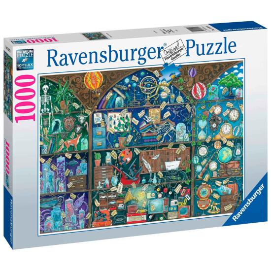 Puzzle Ravensburger Etagère de Curiosités de 1000 pièces