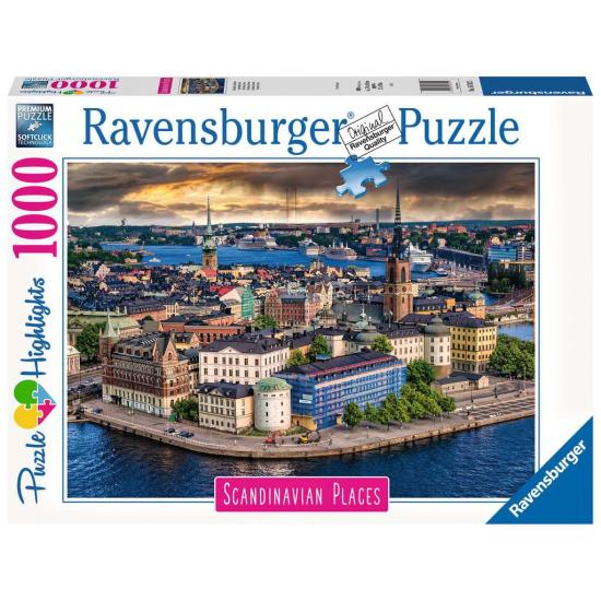Ravensburger Stockholm, Suède Puzzle 1000 pièces
