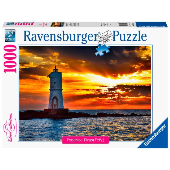 Ravensburger Puzzle Phare de Mangiabarche, Sardaigne 1000 pièces