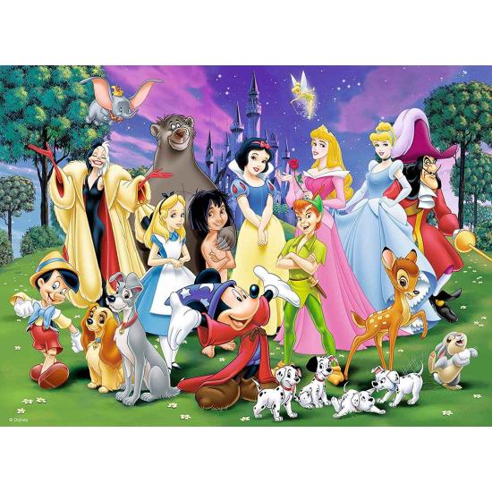 Ravensburger Puzzle Favoris Disney XXL 200 pièces