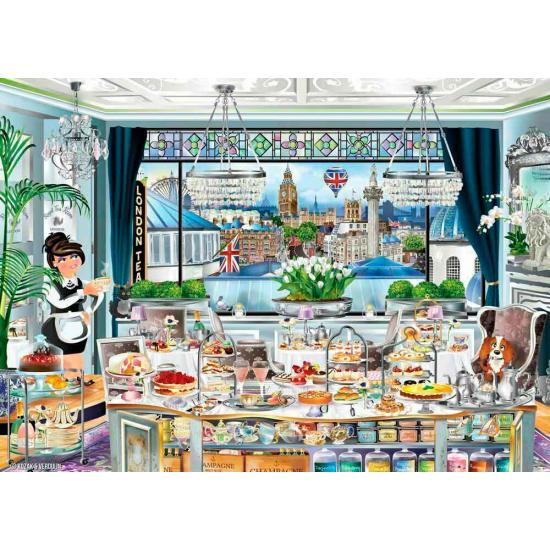 Ravensburger Puzzle Londres Tea Party 1000 pièces
