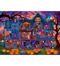 Puzzle Ravensburger Fête à la maison des monstres XXL 100 pièces