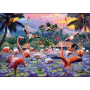 Ravensburger Puzzle Flamants roses 1000 pièces