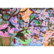 Ravensburger Cerisiers en fleurs casse-tête 1000 pièces