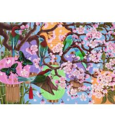 Ravensburger Cerisiers en fleurs casse-tête 1000 pièces