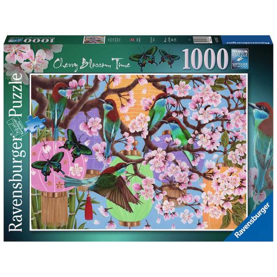 Ravensburger Cerisiers en fleurs casse-tête 1000 pièces