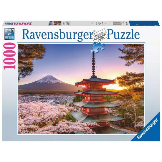 Ravensburger Mont Fuji Cerisiers en fleurs 1000 pieds Puzzle