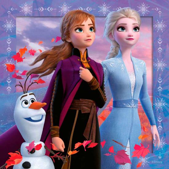 Ravensburger La Reine des neiges 2 Puzzle, 3x49 pièces
