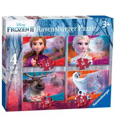 Ravensburger Frozen 2 Puzzle progressif 12+16+20+24 pièces