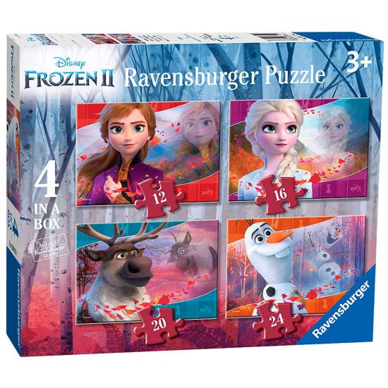 Ravensburger Frozen 2 Puzzle progressif 12+16+20+24 pièces