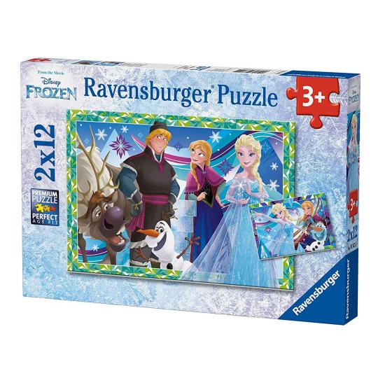 Ravensburger La Reine des Neiges Puzzle 2x12 pièces